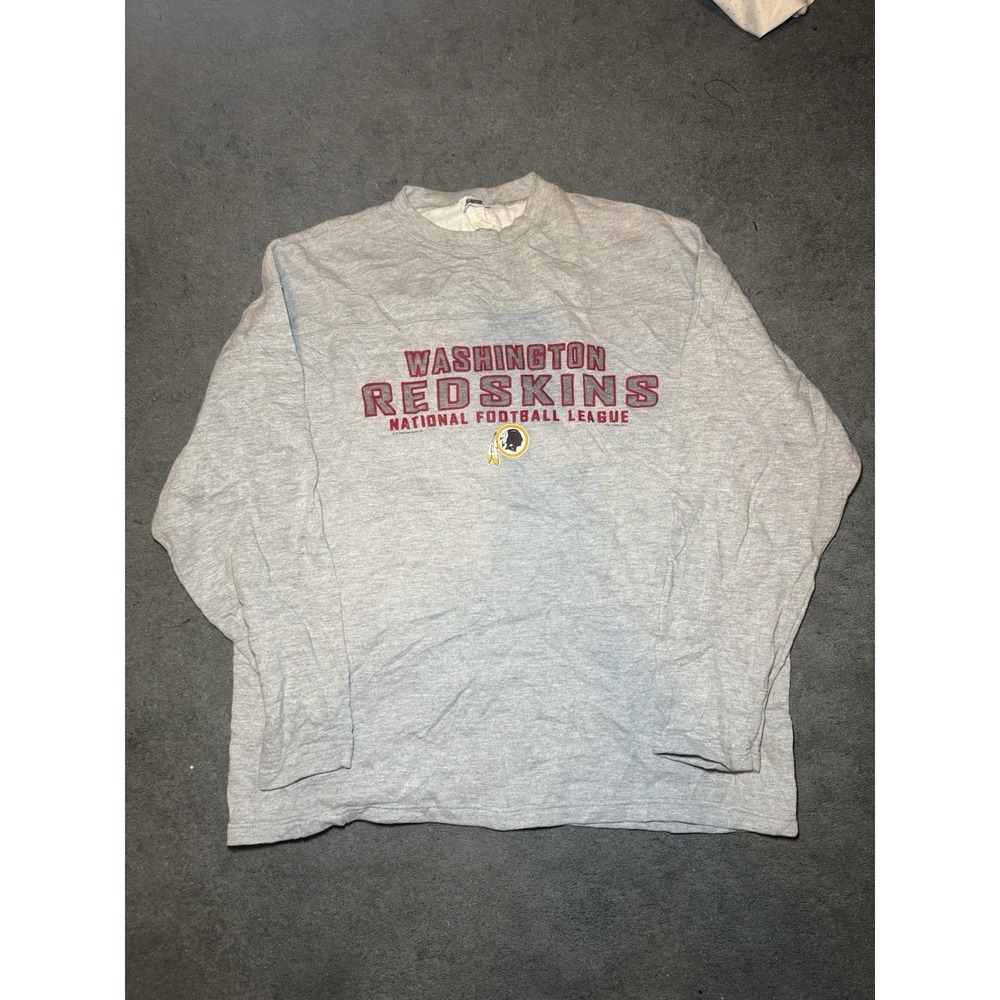 Vintage Washington Redskins CSA Crewneck Sweatshirt Gray XL NFL 90s